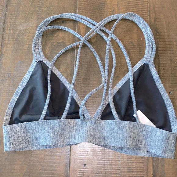 PINK grey bra small - Picture 3 of 5